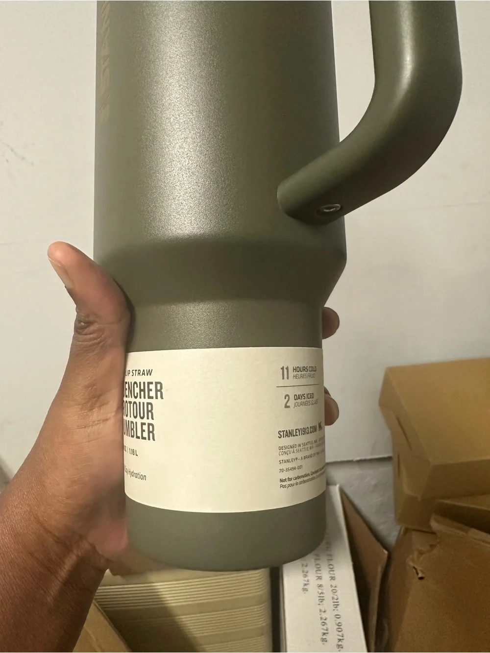 Stanley Cypress Olive Green 40oz Quencher